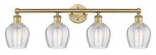 Innovations Lighting 616-4W-BB-G462-6 - Norfolk - 4 Light - 33 inch - Brushed Brass - Bath Vanity Light