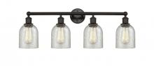  616-4W-OB-G259 - Caledonia - 4 Light - 32 inch - Oil Rubbed Bronze - Bath Vanity Light