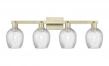 Innovations Lighting 716-4W-AB-G292 - Salina - 4 Light - 33 inch - Antique Brass - Bath Vanity Light