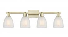 Innovations Lighting 716-4W-AB-G441 - Brookfield - 4 Light - 33 inch - Antique Brass - Bath Vanity Light