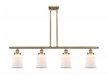 Innovations Lighting 916-4I-BB-G181 - Canton - 4 Light - 48 inch - Brushed Brass - Stem Hung - Island Light