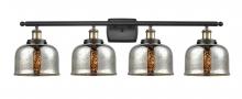 Innovations Lighting 916-4W-BAB-G78-LED - Bell - 4 Light - 38 inch - Black Antique Brass - Bath Vanity Light