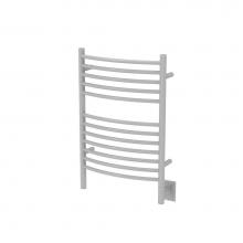 Amba Products ECW - Amba Jeeves 20-1/2-Inch x 31-Inch Curved Towel Warmer, White