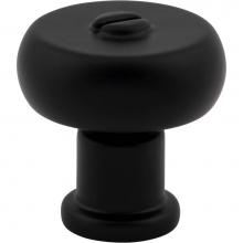 Atlas A980-BL - Everitt Knob 1 3/16 Inch Matte Black