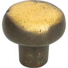 Atlas 331-ABZ - Distressed Round Knob 1 3/8 Inch Antique Bronze