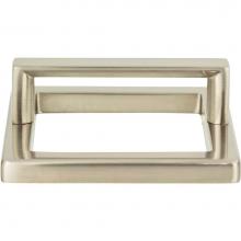 Atlas 410-BN - Tableau Square Base and Top 2 1/2 Inch (c-c) Brushed Nickel