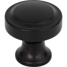 Atlas A300-BL - Bradbury Knob 1 1/4 Inch Matte Black