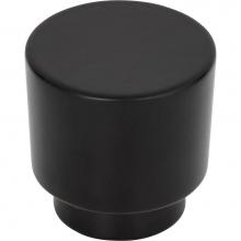 Atlas 426-BL - Tom Tom Knob 1 1/4 Inch Matte Black