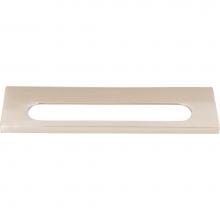 Atlas 365-BRN - Modern Square Edge Tab Pull 5 1/16 Inch (c-c) Brushed Nickel