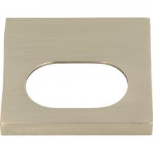 Atlas 364-BRN - Modern Square Edge Tab Pull 1 1/4 Inch (c-c) Brushed Nickel