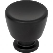 Atlas 412-BL - Conga Knob 1 1/8 inch Matte Black