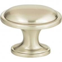 Atlas 316-BRN - Austen Oval Knob 1 5/16 Inch Brushed Nickel