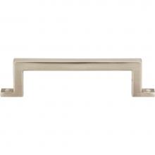 Atlas 385-BRN - Campaign Bar Pull 3 3/4 Inch (c-c) Brushed Nickel