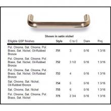 Colonial Bronze 751-15 - Cabinet Pull Hand Finished in Satin Nickel