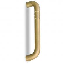 Colonial Bronze 858S-8-15 - 3/4'' diameter ringed pull 6'' center to center surface mount - Satin Nickel