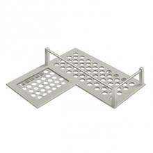 Deltana WBHDCL9U15 - Bathroom Basket HD Corner Left 9''