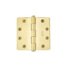 Emtek 9622410B - 9600 Brass Hinge, HD, 1/4''RdCr, 4x4'', US10B