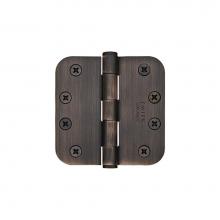 Emtek 9203410B - 9200 Stl Hinge, HD, 5/8''RdCr, 4, US10B