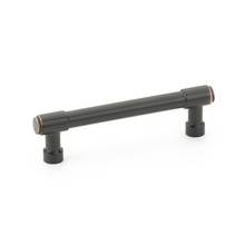 Emtek 86687US10B - Industrial Modern JASPER CABINET PULL, 4'' C-C, US10B