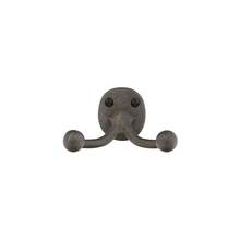 Emtek 2306FB - Bronze Dbl Hook with plate, FB