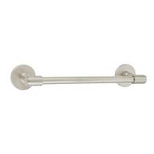 Emtek 2902810US10B - Transitional Brass Towel Bar, 30'', Square Rosette, US10B