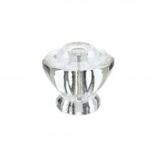 Emtek 86017 - Astoria Glass Cabinet Knob,  1-1/8''