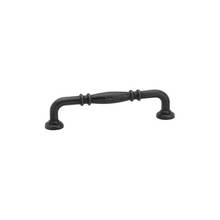 Emtek 86100FB - Tuscany Bronze Ribbed Pull, 3'' C-C, FB