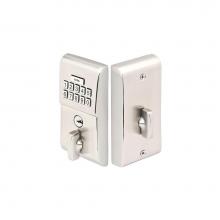 Emtek E1020US10B - Modern Keypad Deadbolt, US10B