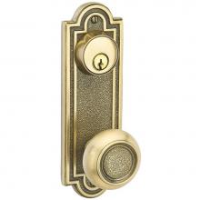 Emtek 8070HECLHUS10B - Passage Single Keyed, Sideplate Locksets Belmont 3-5/8'' Center to Center Keyed, Hercule