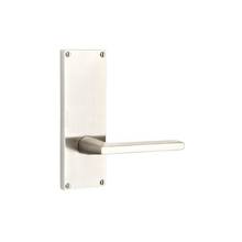 Emtek 8011ASUS10B - Dummy Pair, Sideplate Locksets Modern Non-Keyed 7'', Astoria Clear Knob, US10B