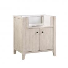 Fairmont Designs 1515-FV30A - River View 30'' Farmhouse Vanity - Toasted Almond