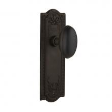 Nostalgic Warehouse 704329 - Nostalgic Warehouse Meadows Plate Passage Homestead Door Knob in Oil-Rubbed Bronze