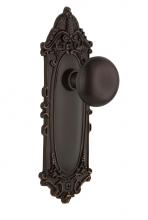 Nostalgic Warehouse 705069 - Nostalgic Warehouse Victorian Plate Passage New York Door Knob in Timeless Bronze