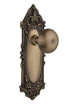 Nostalgic Warehouse 707681 - Nostalgic Warehouse Victorian Plate Privacy New York Door Knob in Antique Brass