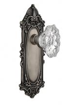 Nostalgic Warehouse 709876 - Nostalgic Warehouse Victorian Plate Passage Chateau Door Knob in Antique Pewter