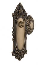 Nostalgic Warehouse 709969 - Nostalgic Warehouse Victorian Plate Passage Victorian Door Knob in Antique Brass