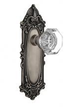 Nostalgic Warehouse 709977 - Nostalgic Warehouse Victorian Plate Passage Waldorf Door Knob in Antique Pewter