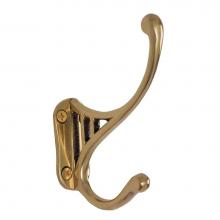 Nostalgic Warehouse 701065 - Nostalgic Warehouse Classic Coat Hook in Polished Brass