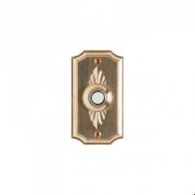 Rocky Mountain Hardware DBB E30806 - Oval Bordeaux Door Bell Button