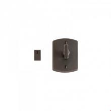 Rocky Mountain Hardware IP30590 - Convex Escutcheon Privacy Mortise Bolt Set