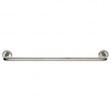 Rocky Mountain Hardware TB2 E418 36 - Round Escutcheon Towel Bar, continuous