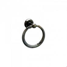 Rocky Mountain Hardware TR6 E30803 - Round Bordeaux Escutcheon Towel Ring, 6''