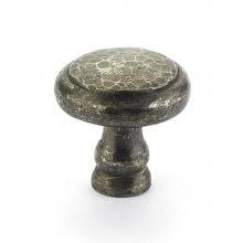 Schaub and Company 131-DP - Knob, Round Dark Pewter, 1-3/8'' dia