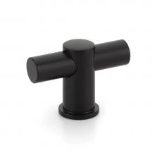 Schaub and Company 421-MB - Fonce T-knob, Matte Black