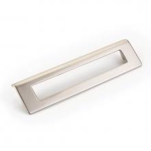 Schaub and Company 451-15 - Pull, Angled Rectangle, Satin Nickel, 160 mm cc