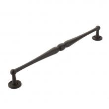 Schaub and Company 581-10B - Pull, Plain Footplate, Oil Rubbed Bronze, 15'' cc