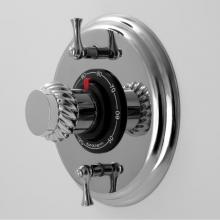 Sigma 1.001296.V2.26 - 1/2'' Thermostatic Valve W/Trim W/Two Volume Controls - Seville (Requires Ring Selection