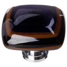 Sietto K-101-ORB - Stratum Woodland & Black Knob With Oil Rubbed Bronze Base