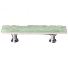 Sietto SP-201-ORB - Skinny Glacier Spruce Green Pull With Oil Rubbed Bronze Base