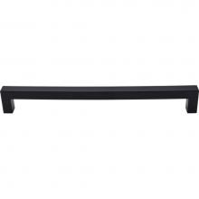 Top Knobs TK164BLK - Square Bar Appliance Pull 12 Inch (c-c) Flat Black